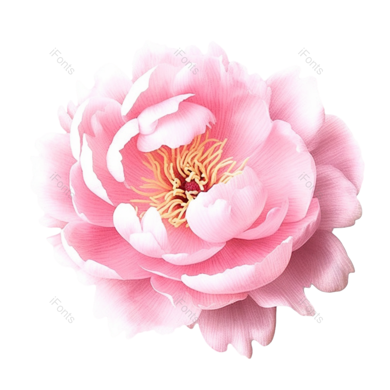 粉红色的花图片,灰色背景元素,PNG,免抠素材